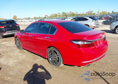 2016 Honda Accord Sport из США, поврежденный, VIN 1HGCR2F64GA234495